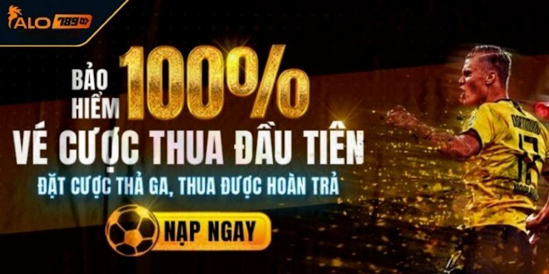 Vé cược thua lần đầu được hệ thống hoàn đến 100%